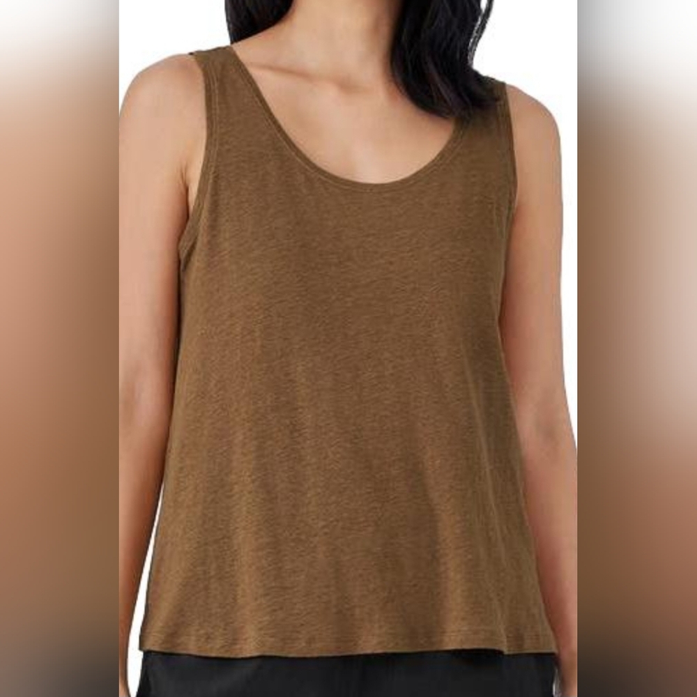 Eileen Fisher Organic Linen Tank